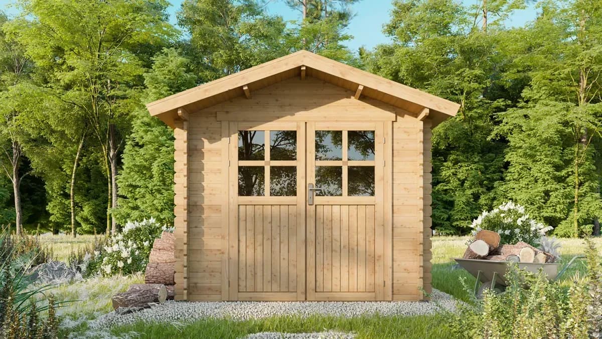 Hochwertiges Gerätehaus